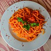 Spaghetti Sugo e Basilico